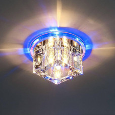 Встраиваемый светильник с двойной подсветкой Elektrostandard N4/S G4 BL синий 4690389003172