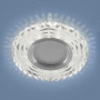 Встраиваемый светильник Elektrostandard 2246 MR16 SL/WH зеркальный/белый 4690389148910