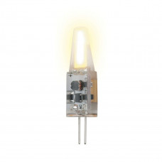 Лампа светодиодная (UL-00000184) Uniel G4 2W 3000K прозрачная LED-JC-12/2W/WW/G4/CL SIZ05TR