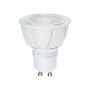 Лампа светодиодная (UL-00001664) Uniel GU10 6W 3000K матовая LED-JCDR-6W/WW/GU10/FR/DIM PLP01WH