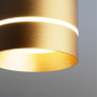 Потолочный светодиодный светильник Elektrostandard DLR021 9W 4200K золото матовый 4690389041181