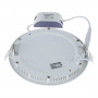 Встраиваемый светодиодный светильник Elektrostandard DLR005 12W 4200K WH белый 4690389084775