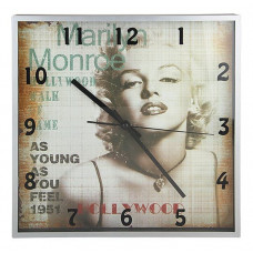 Настенные часы (28х28 см) Мерилин Монро 853848